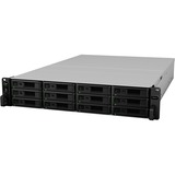 Synology RackStation RS3621xs+ nas Zwart/grijs, 4x 1 GbE LAN, 2x 10 GbE LAN, USB 3.0