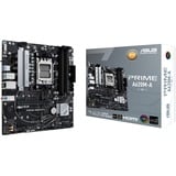 ASUS PRIME A620M-A-CSM socket AM5 moederbord Zwart/zilver, RAID, Gb-LAN, Sound, µATX