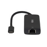 Club 3D CAC-2531 USB-C naar RJ45 10G Ethernet Adapter Zwart