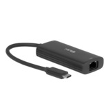Club 3D CAC-2531 USB-C naar RJ45 10G Ethernet Adapter Zwart