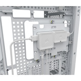 Corsair FRAME 5000D RS midi tower behuizing Wit | 4x USB-A | 1x USB-C | RGB | Tempered Glass