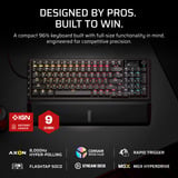 Corsair VANGUARD PRO 96 RGB mechanisch gaming toetsenbord Zwart, US lay-out (QWERTY), Corsair MGX, 96%, RGB, Keycaps PBT double-shot, ABS single-shot, Hot-swap