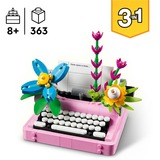 LEGO Creator 3-in-1 - Typemachine met bloemen Constructiespeelgoed 31169