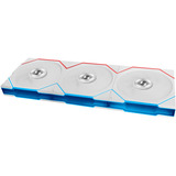 Lian Li UNI FAN TL FLEX 120 Wireless RGB case fans Wit, 3 stuks, 120 x 124 x 28 mm, PWM, Incl. controller