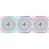 Lian Li UNI FAN TL FLEX 120 Wireless RGB case fans Wit, 3 stuks, 120 x 124 x 28 mm, PWM, Incl. controller