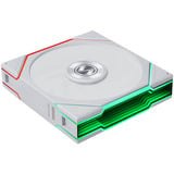 Lian Li UNI FAN TL FLEX 120 Wireless RGB case fans Wit, 3 stuks, 120 x 124 x 28 mm, PWM, Incl. controller