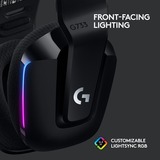 Logitech G733 LIGHTSPEED Wireless RGB over-ear gaming headset Zwart, Pc, PlayStation 4