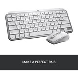 Logitech MX Keys Mini For Mac Minimalist Wireless Illuminated Keyboard, toetsenbord Grafiet, US-International, Bluetooth