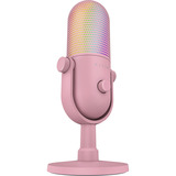 Razer Seiren V3 Chroma 32-Bit DSP microfoon Roze