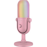 Razer Seiren V3 Chroma 32-Bit DSP microfoon Roze
