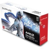 SAPPHIRE Radeon RX 9070 XT Pure grafische kaart Wit, 2x DisplayPort, 2x HDMI 2.1, RDNA4