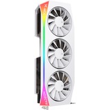 XFX Radeon RX 9070 XT OC Mercury RGB grafische kaart Wit, RDNA4, GDDR6, 3x DisplayPort, 1x HDMI 2.1