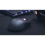 CHERRY MC 2.1 gaming muis Zwart, 1,000 - 5,000 DPI, RGB led