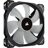 Corsair ML140 PRO RGB case fan Wit/zwart, 4-pins PWM fan-connector, Bulk