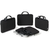 DICOTA BASE XX Plus laptoptas Zwart, tot 31,8 cm (12,5")