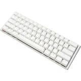 Ducky One 3 Mini RGB mechanisch gaming toetsenbord Wit, BE lay-out (AZERTY), Cherry MX RGB Speed Silver, 60%