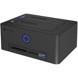ICY BOX ICY Box IB-1233CL-CR dockingstation Zwart