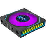 Lian Li UNI FAN SL-INF LCD FLEX 120 Wireless RGB case fans Zwart, 3 stuks, 120 x 124 x 28 mm, PWM