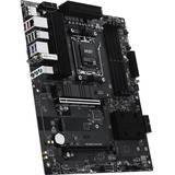 MSI PRO B850-S EVO WIFI socket AM5 moederbord Zwart/zilver, RAID, 5 Gb-LAN, Wi-Fi 7, BT, Sound, ATX