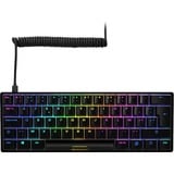 Sharkoon SKILLER SGK50 S4 RGB mechanisch gaming toetsenbord Zwart, BE lay-out (AZERTY), Kailh Blue, 60%, Hot-swappable