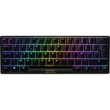 Sharkoon SKILLER SGK50 S4 RGB mechanisch gaming toetsenbord Zwart, BE lay-out (AZERTY), Kailh Blue, 60%, Hot-swappable
