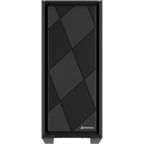 Sharkoon VS8 RGB Black midi tower behuizing Zwart | 2x USB-A | 1x USB-C | RGB | Tempered Glass