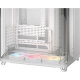 Corsair AIR 5400 RS-R ARGB  midi tower behuizing Wit | 3x USB-C | RGB | Tempered Glass
