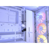 Corsair FRAME 4000D LCD RS ARGB Premium midi tower behuizing Wit | 3x USB-C | RGB | Tempered Glass