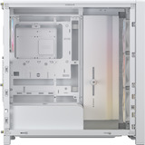 Corsair FRAME 4000D LCD RS ARGB Premium midi tower behuizing Wit | 3x USB-C | RGB | Tempered Glass