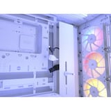Corsair FRAME 4000D LCD RS ARGB midi tower behuizing Wit | 3x USB-C | RGB | Tempered Glass