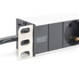 Digitus DN-95401 stekkerdoos Zwart/aluminium