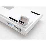 Ducky One 2 Pro Mini, gaming toetsenbord Wit, BE Lay-out, Cherry MX2A Red, RGB leds, 60%, ABS