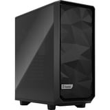 Fractal Design Meshify 2 Compact Dark Tempered Glass midi tower behuizing Zwart | 2x USB-A | 1x USB-C | Tempered Glass