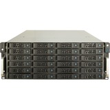 Inter-Tech 4U 4724 rack behuizing Zwart | 2x USB-A