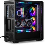 Lian Li Lancool 215 midi tower behuizing Zwart | 2x USB-A | RGB | Window