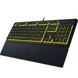 Razer Ornata V3 X Low Profile RGB gaming toetsenbord Zwart, US lay-out (QWERTY), Membraan, 100%