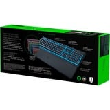 Razer Ornata V3 X Low Profile, gaming toetsenbord Zwart, US lay-out, Membraan, RGB leds, ABS