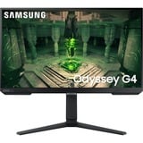 SAMSUNG Odyssey G4 G40B 27" gaming monitor Zwart, 2x HDMI, 1x DisplayPort, 240 Hz