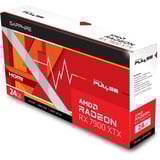 SAPPHIRE PULSE Radeon RX 7900 XTX 24GB grafische kaart 2x HDMI, 2x DisplayPort