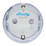 Shelly Plug PM Gen3 stekkerdoos Wit, Wifi, Bluetooth