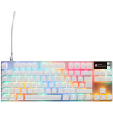SteelSeries Apex Pro Gen 3 TKL, gaming toetsenbord Wit, FR lay-out, SteelSeries OmniPoint 3.0, RGB leds, TKL