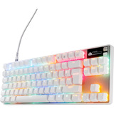 SteelSeries Apex Pro Gen 3 TKL, gaming toetsenbord Wit, FR lay-out, SteelSeries OmniPoint 3.0, RGB leds, TKL