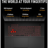 ASUS TUF Gaming A18 (FA808UH-S8007W) 18"  gaming laptop Grijs | Ryzen 7 260 | RTX 5050 | 16 GB | 1 TB SSD | 144 Hz