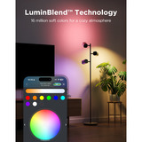 Govee Tree Floor Lamp Zwart, 2.4GHz wifi + Bluetooth