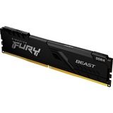 Kingston FURY Beast 8 GB DDR4-3200 (1x 8 GB) werkgeheugen Zwart, KF432C16BB/8, XMP 2.0