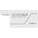 Lian Li EDGE1300 modulaire 1300 watt voeding  Wit, 1x 12V-2x6, 3x PCIe, 4x USB-header