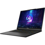 MSI Stealth A16 AI+ (A3HWFG-004BE) 16"  gaming laptop Zwart | Ryzen AI 7 350 | RTX 5060 | 32 GB | 1 TB SSD | 240 Hz