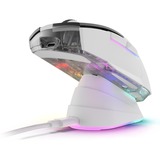 Sharkoon SKILLER SGM50W gaming muis Wit, 400 - 6400 dpi, RGB leds