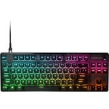 SteelSeries Apex 9 TKL, gaming toetsenbord Zwart, FR lay-out, SteelSeries OmniPoint, RGB leds, TKL, Double Shot PBT