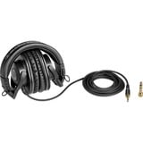 Audio-Technica ATH-M30X over-ear hoofdtelefoon Zwart, Pc